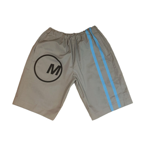 Climber Shorts (Grey/Black & Light Blue)
